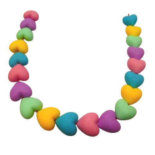 perle silicone coeur