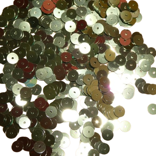 sequin rond argent