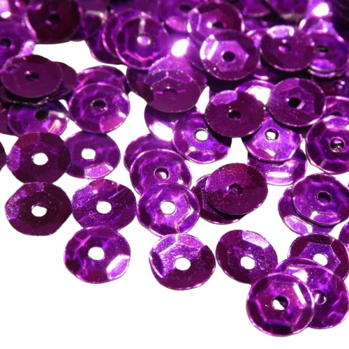 sequins violet