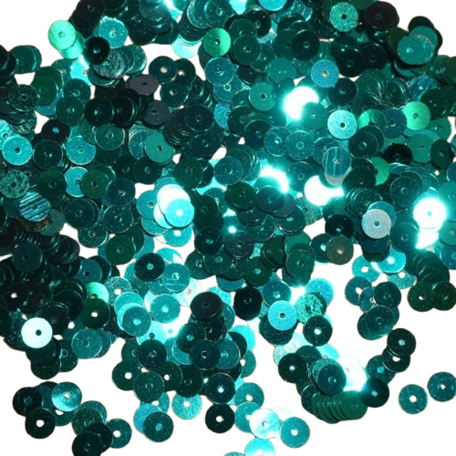 sequin rond bleu