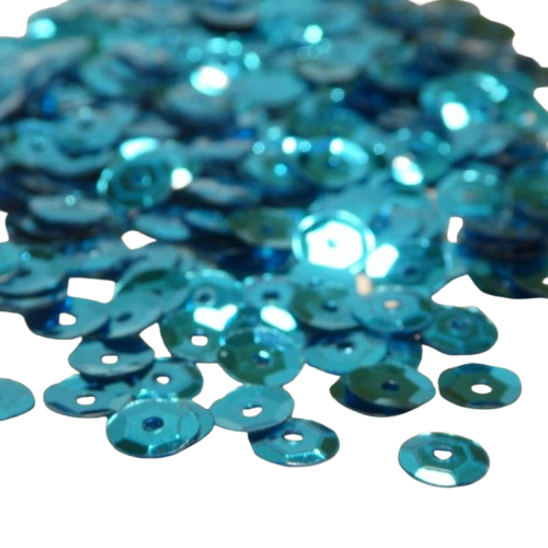 sequins bleu clair