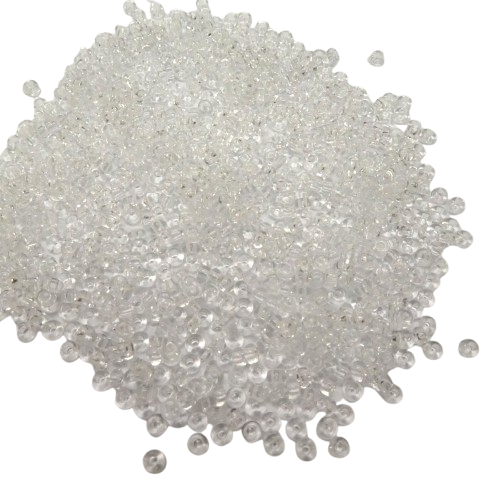perles de rocailles 2 mm transparentes