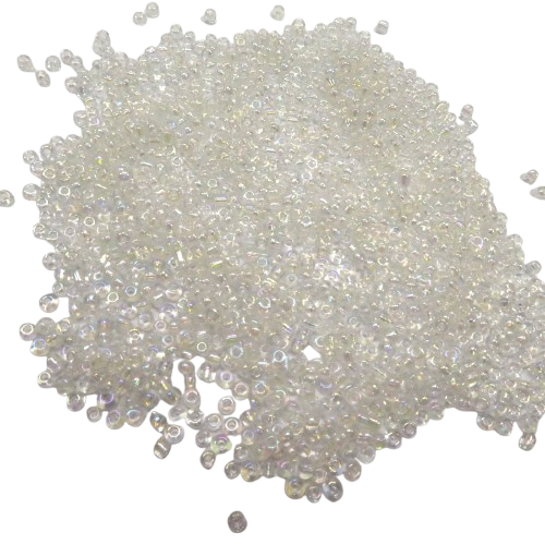 perles de rocaille 2 mm blanches