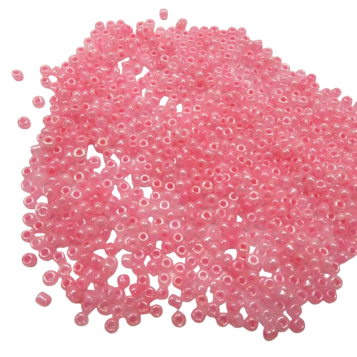perles de rocaille 2 mm roses