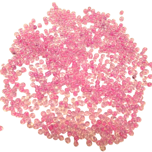 perles de rocaille 2 mm roses