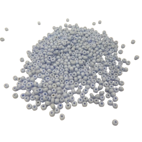 perles de rocailles 2 mm bleues