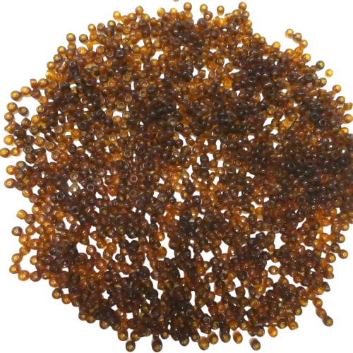 perles de rocailles 2 mm marron