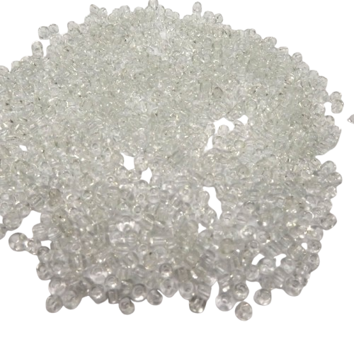 perles de rocailles 2 mm transparentes