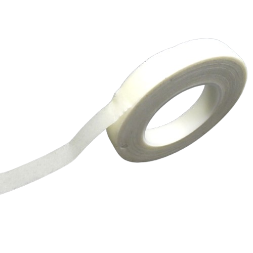 crepon floral blanc 13 mm
