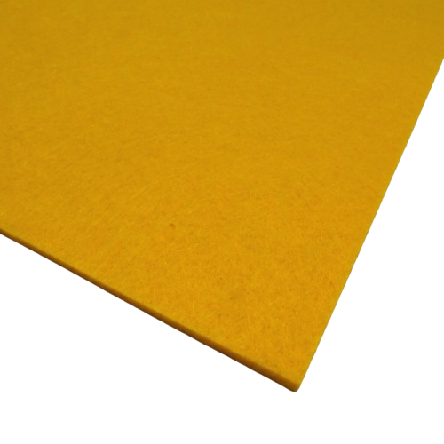 feutrine 4 mm jaune or