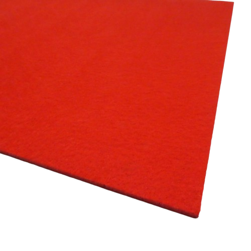 feutrine 4 mm rouge