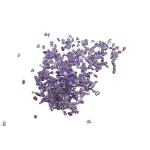 perles tubes violettes