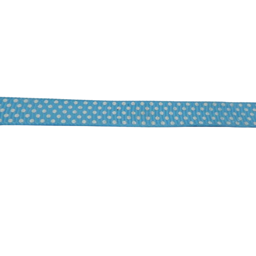 ruban pois bleu