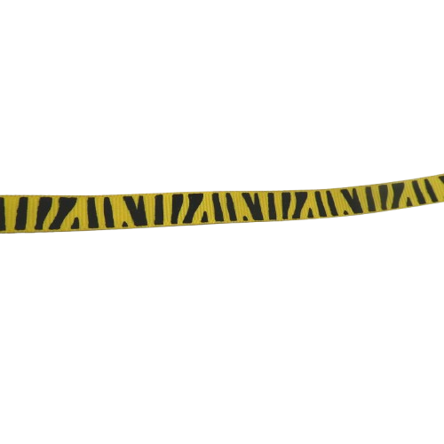 ruban tigre jaune