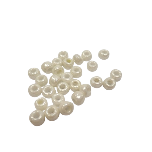 perles blanches