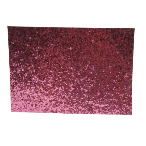 feuille rose papilleté