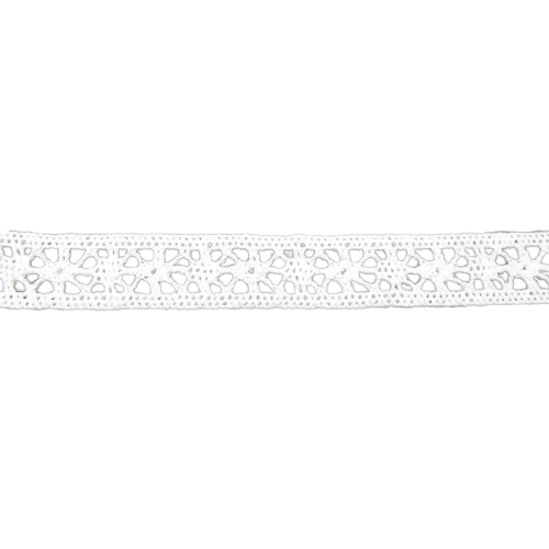 ruban dentelle blanc