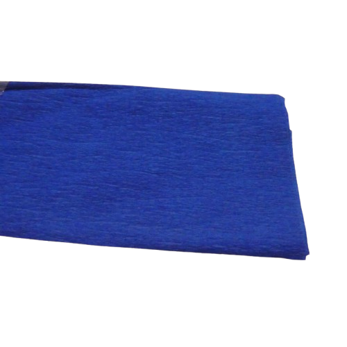 crépon bleu foncé
