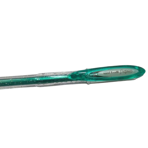 signo gel pailleté  vert