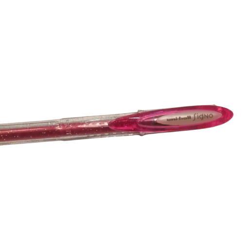 signo gel pailleté rose