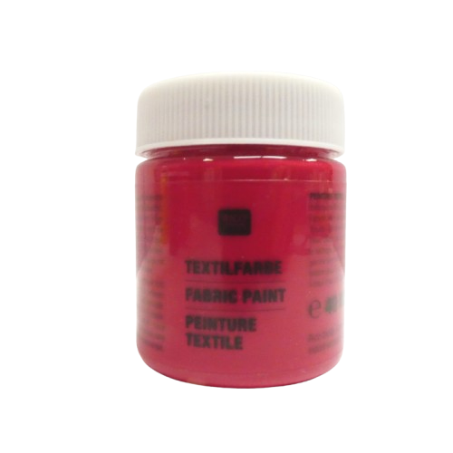 peinture textile rico design rouge grenat