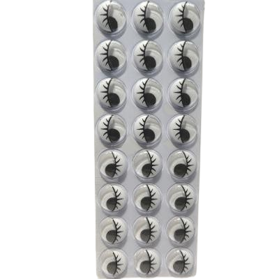 yeux mobiles avec cils glorex