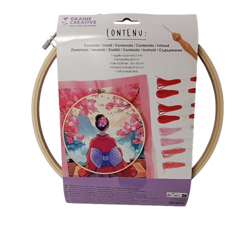 kit punch needle geisha