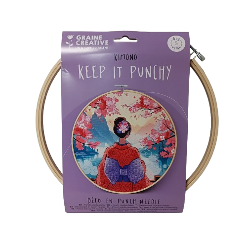 kit punch needle graine creative