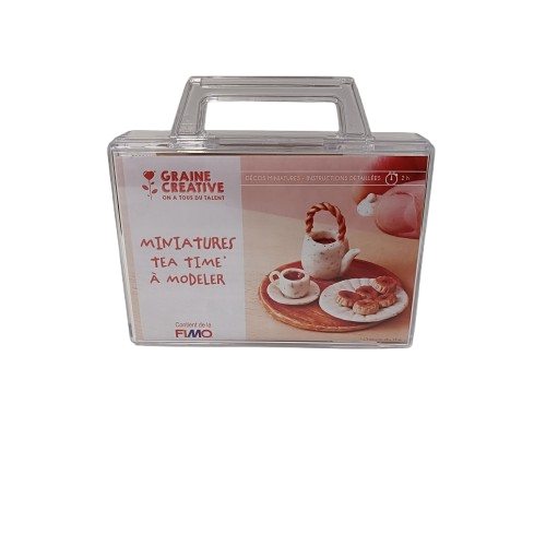 atelier fimo miniature graine creative tea time
