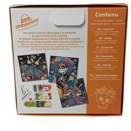 cartes à strasser graine creative