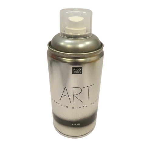 spray peinture acrylique Rico Design argenté