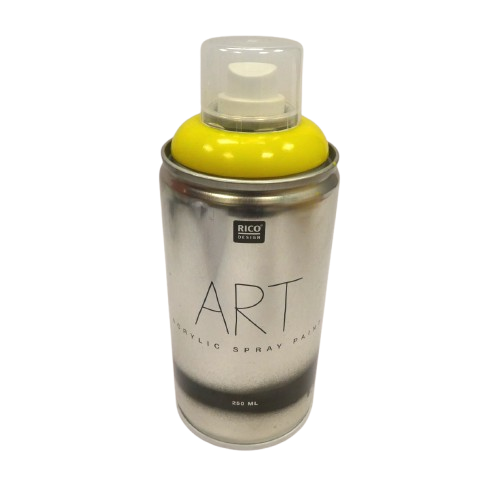 spray peinture acrylique Rico Design jaune