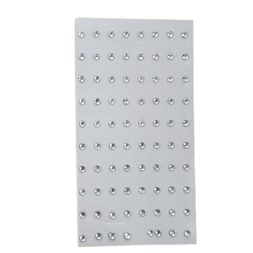 strass thermocollant 4 mm argent