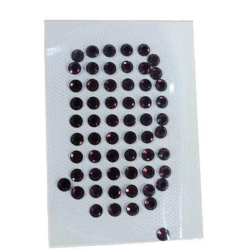 strass thermocollant 5 mm violet