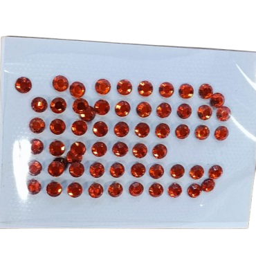 strass thermocollant 5 mm rouge