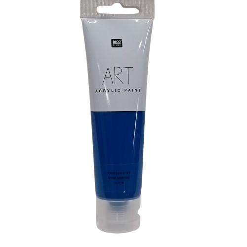 peinture acrylique cyan noraml