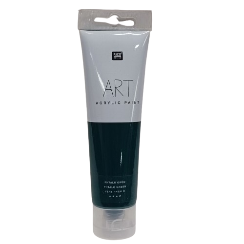 peinture acrylique vert de phtalo