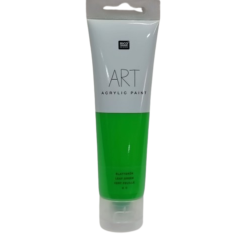 peinture acrylique vert feuille