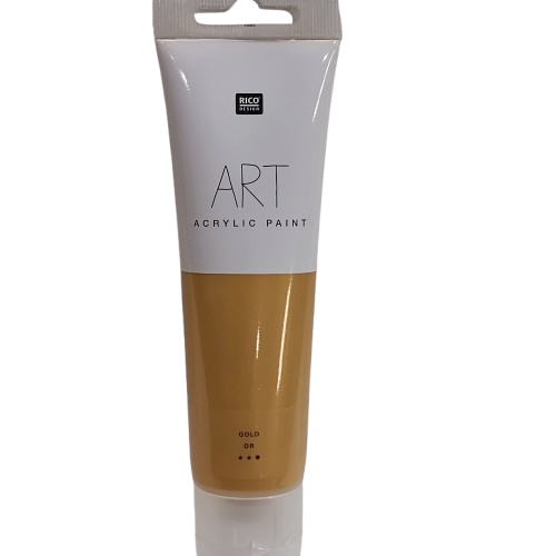 peinture acrylique doré métallisé