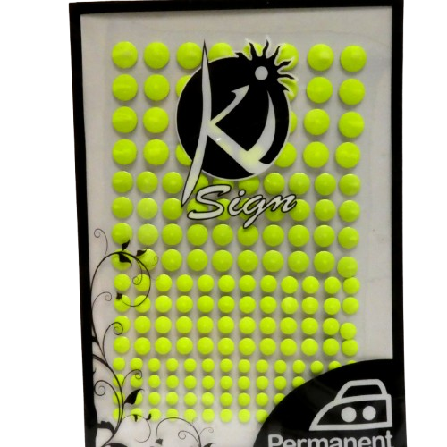 strass thermocollantjaune fluo