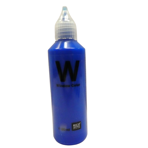cyan transparent peinture fenetre repositionnable (2)