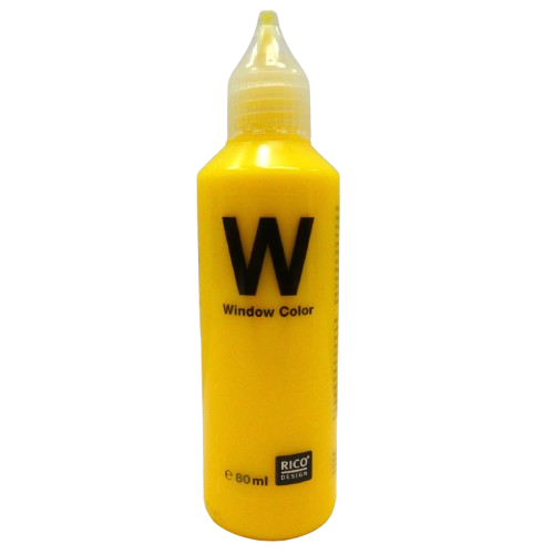 jaune transparent peinture fenetre repositionnable