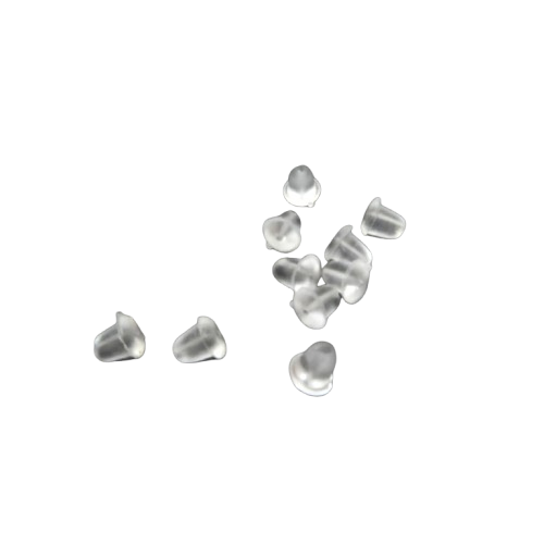 fermoirs silicone boucle doreilles
