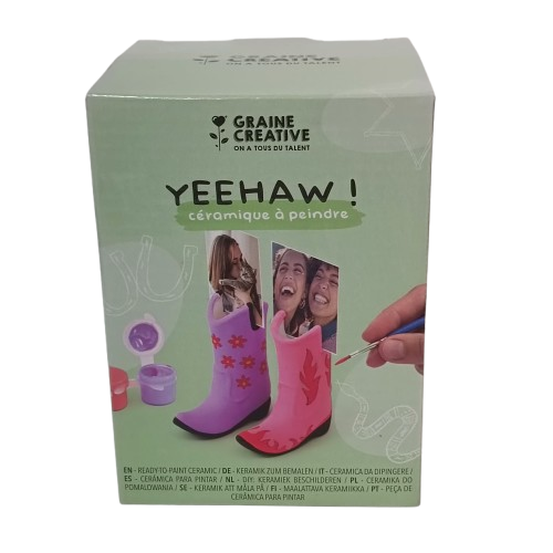 kit céramique graine creative bottes