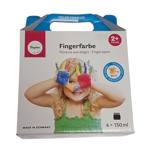 peinture aux doigts enfants rayher