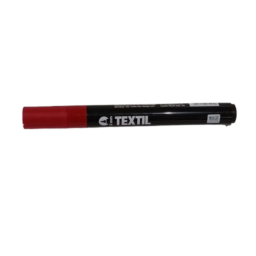 feutres textils foncés rouge