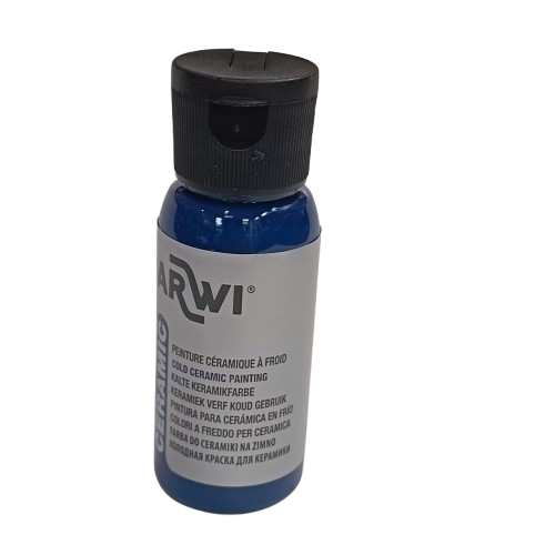 peinture céramiqe darwi bleu foncé (2)