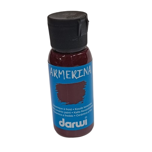 peinture céramiqe darwi rouge regina