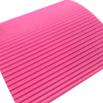 carton ondulé fuschia