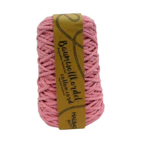 fil macramé 5 mm rose